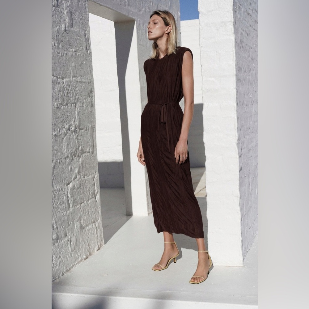 Zara Burgundy Dress M